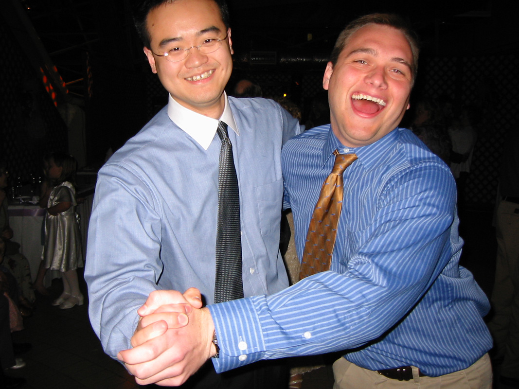 John Cecelia Wedding - Ryan And Jimmy Dancing